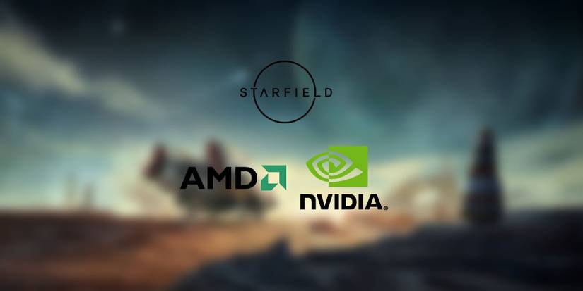 image showing starfield logo next to amd and nvidia trademarks. 