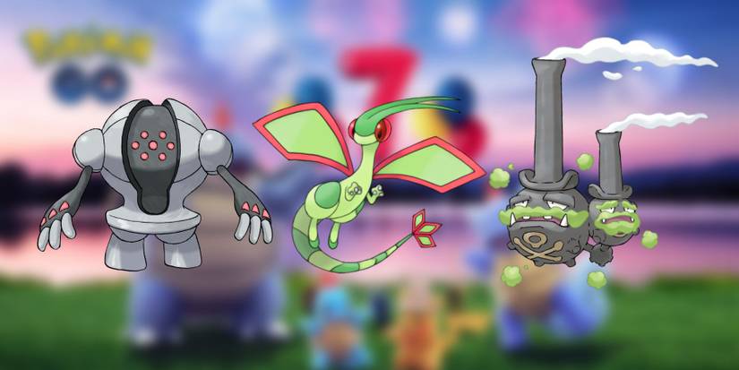 image showing registeel, flygon, and weezing the best team for the fantasy cup in pokemon go.
