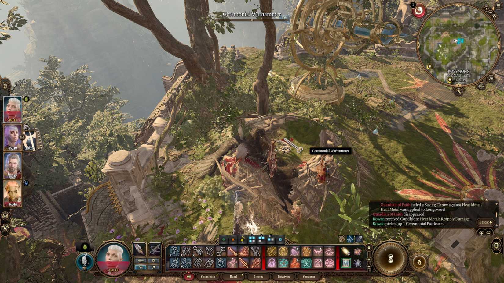 bg3 ceremonial warhammer