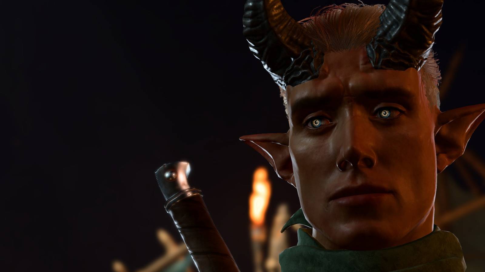 A close up of Dammon in Baldur's Gate 3