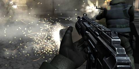 Firing a gun in Black (ps2)