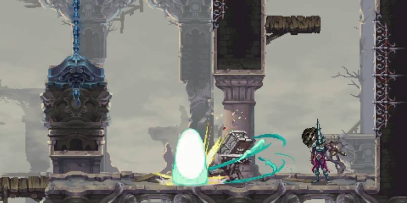 Blasphemous 2 - Penitent One Watching Thunder of Mercy Shockwaves