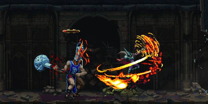 Blasphemous 2 - Using Aerial Ignition Against An Enemy