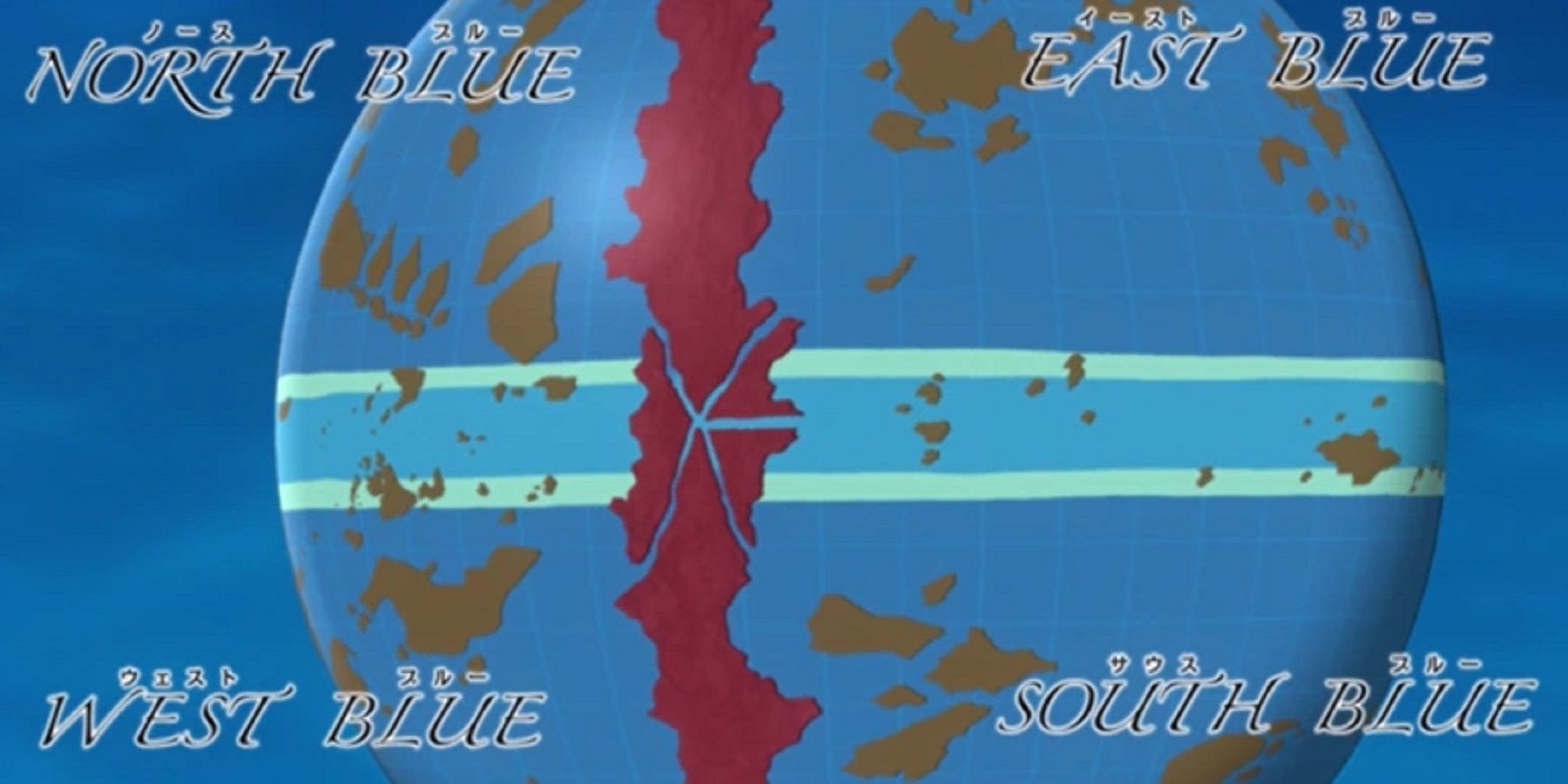 One Piece – East Blue Map