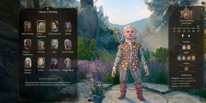 Brinna Brightsong in Baldur's Gate 3