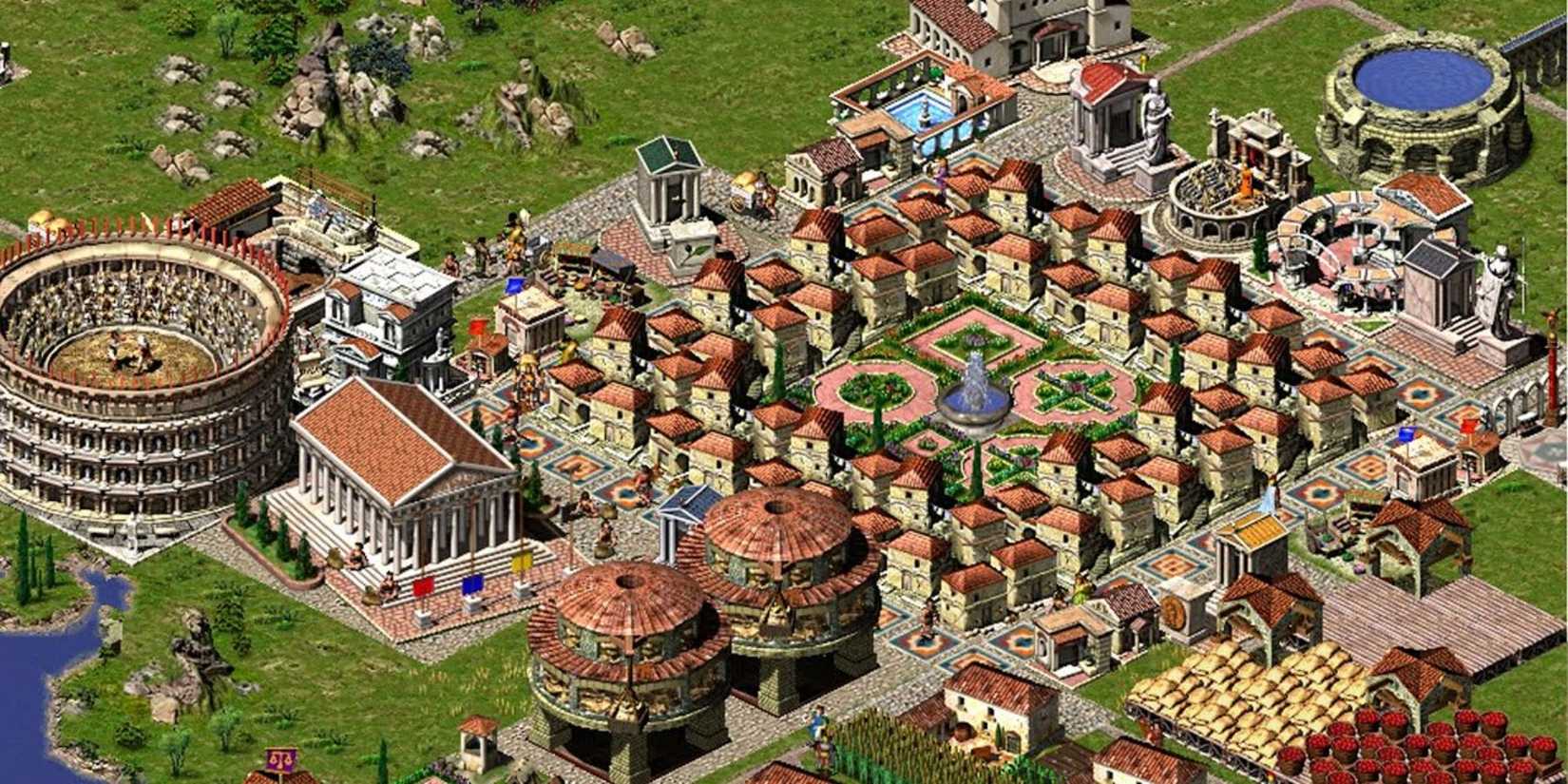 A player's citystate in Caesar 3