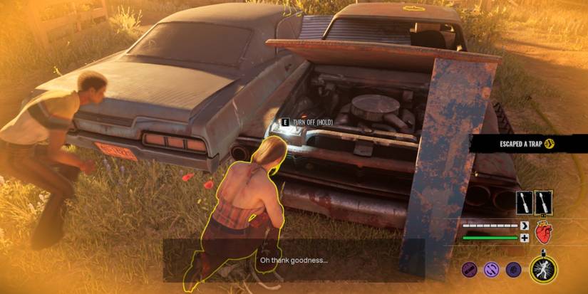 car graveyard escape route 