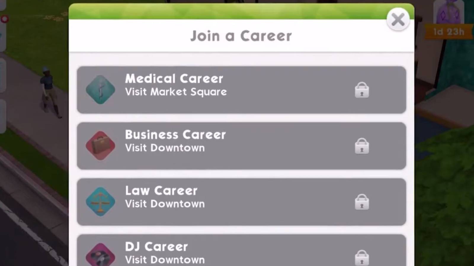 active law career sims 4