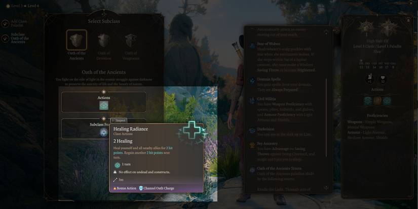 Channel Oath and Channel Divinities