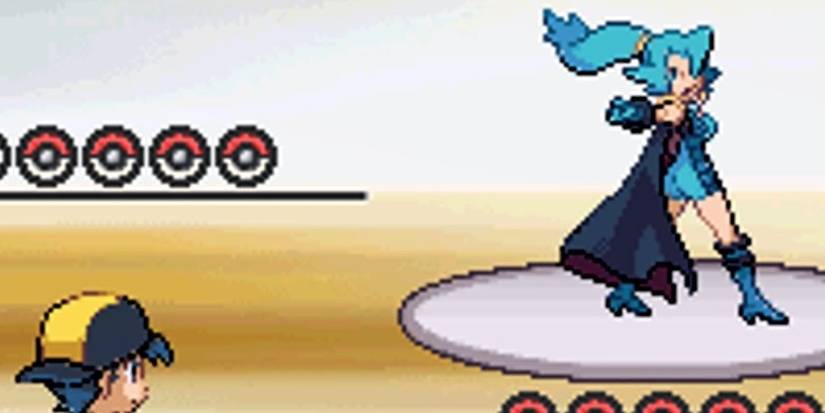 Clair begins a battle with the player character