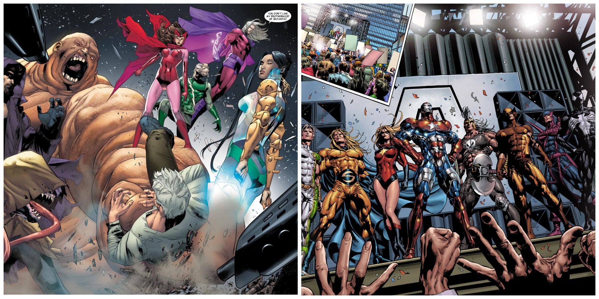 Brotherhood of Mutants. Dark Avengers.