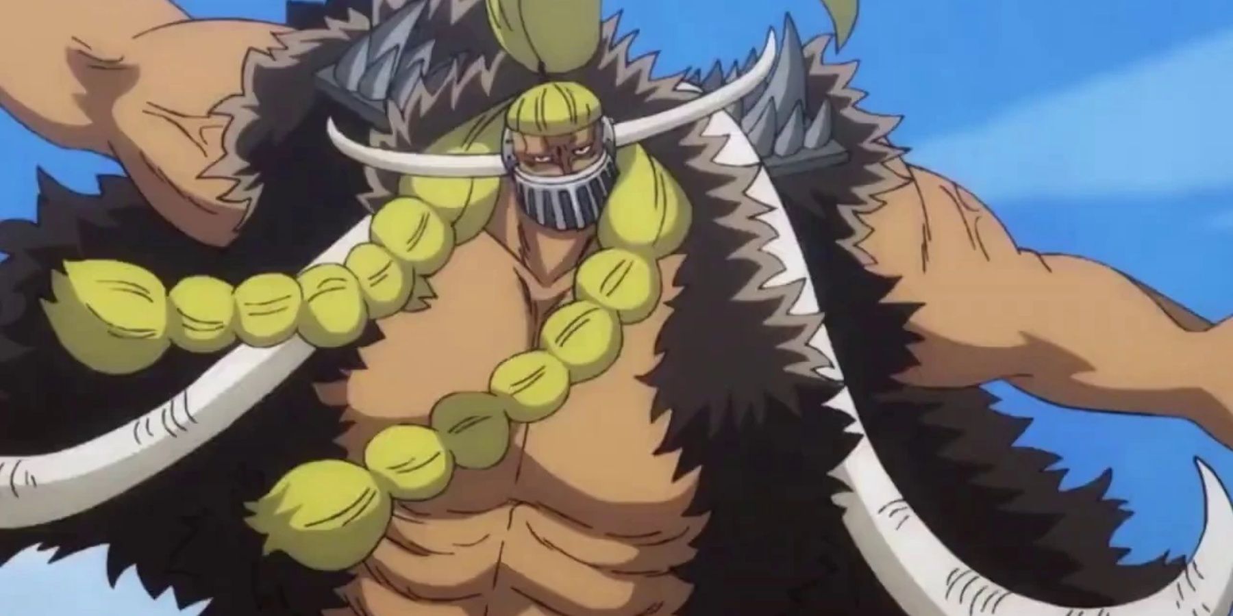 Jack Rampaging through Zou in his hybrid form In One Piece