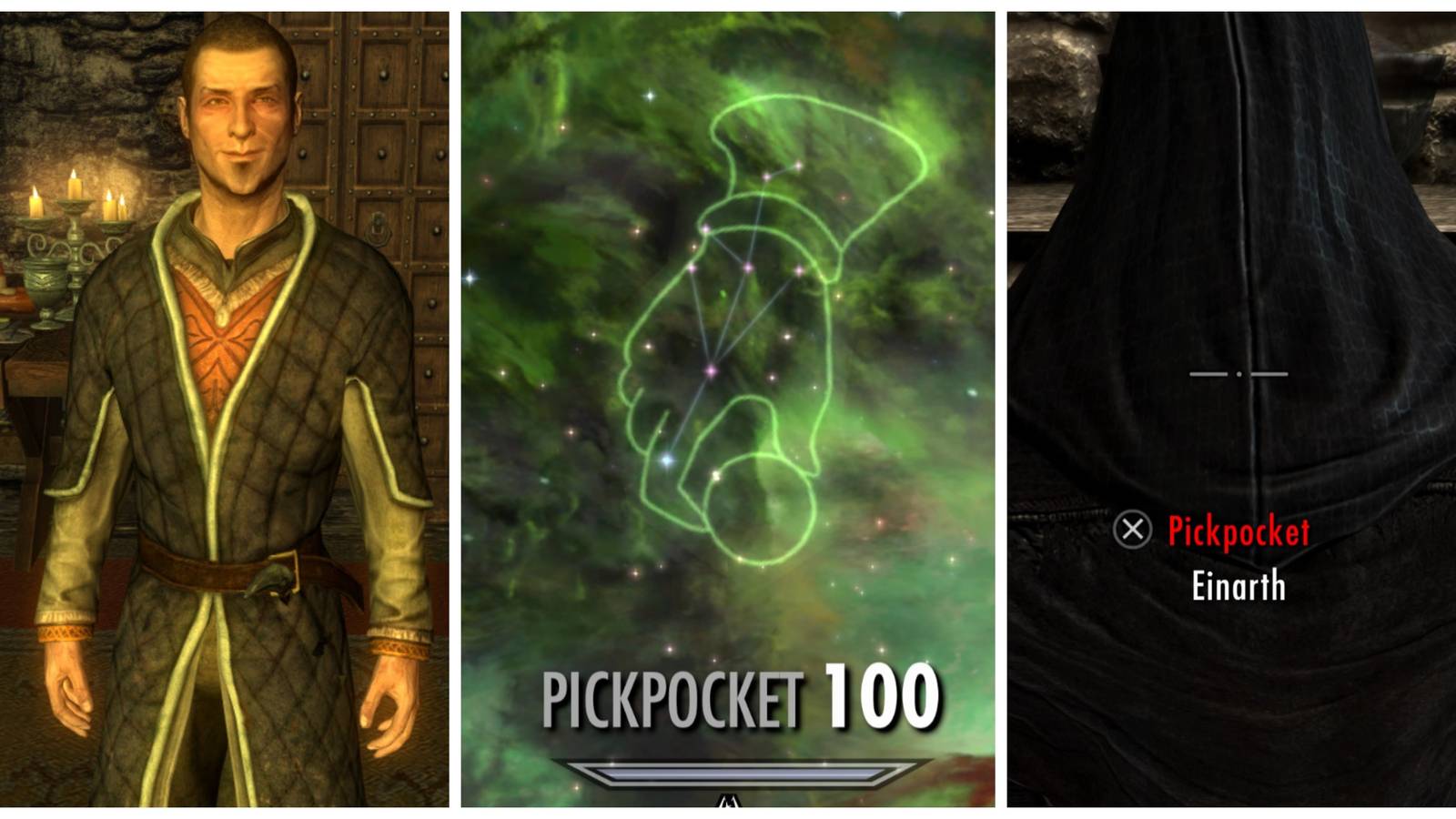 sibbi black-briar, pickpocket 100, einarth pickpocket