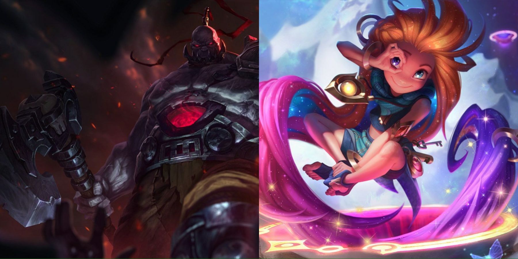 Sion & Zoe Presenting Themselves To Enemies in League of Legends