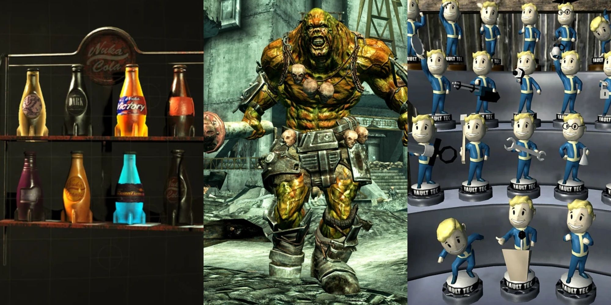 Nuka cola, behemoth, bobbleheads