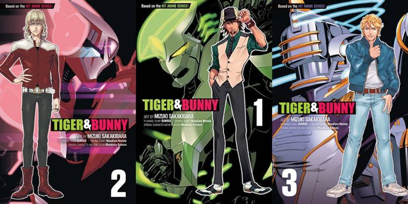 Tiger And Bunny manga cover