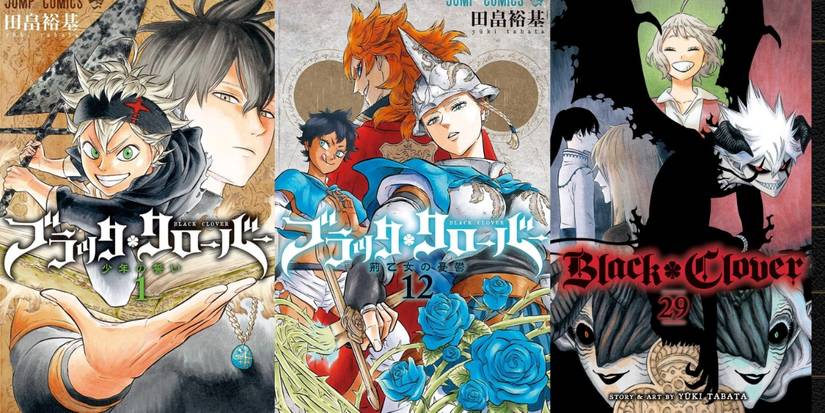 Black Clover Manga cover