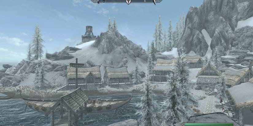 a sunny day in dawnstar