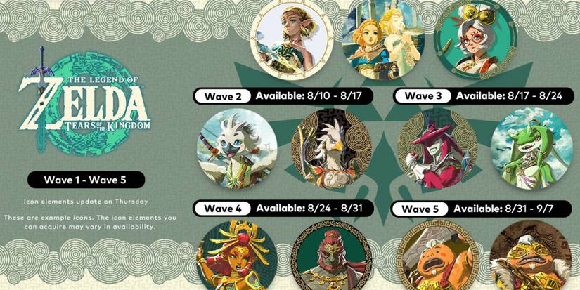 custom nintendo switch online zelda icons