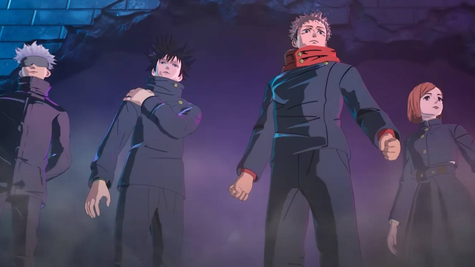jujutsu kaisen sorcerers in-game