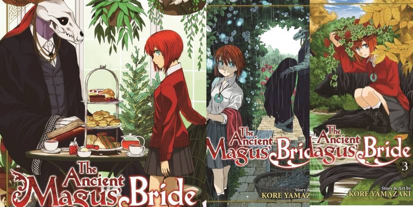 The Ancient Magus Bride manga covers