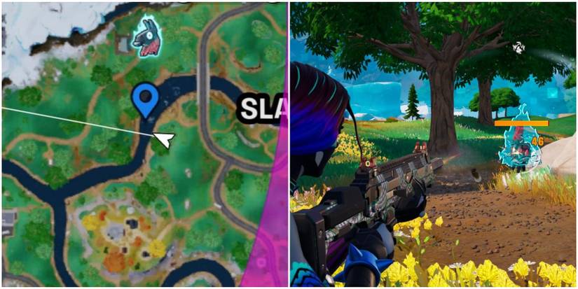 break the curse event cursed llama wandering around the map