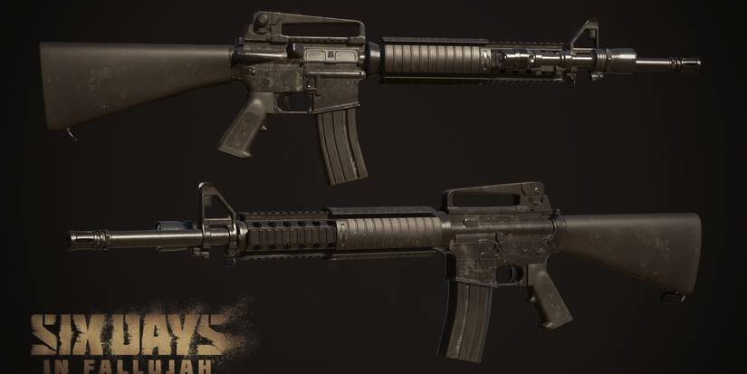 m16 ar six days in Fallujah