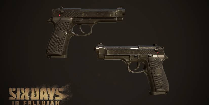 m9 sidearm in six days in Fallujah