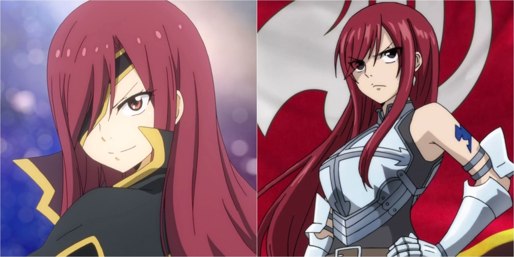 Elsie Crimson and Erza Scarlet