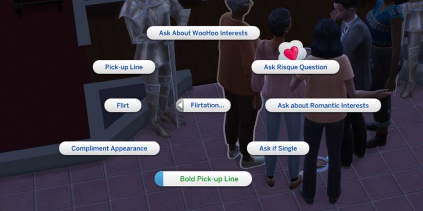 using the bold pick up line interaction confident moodlet