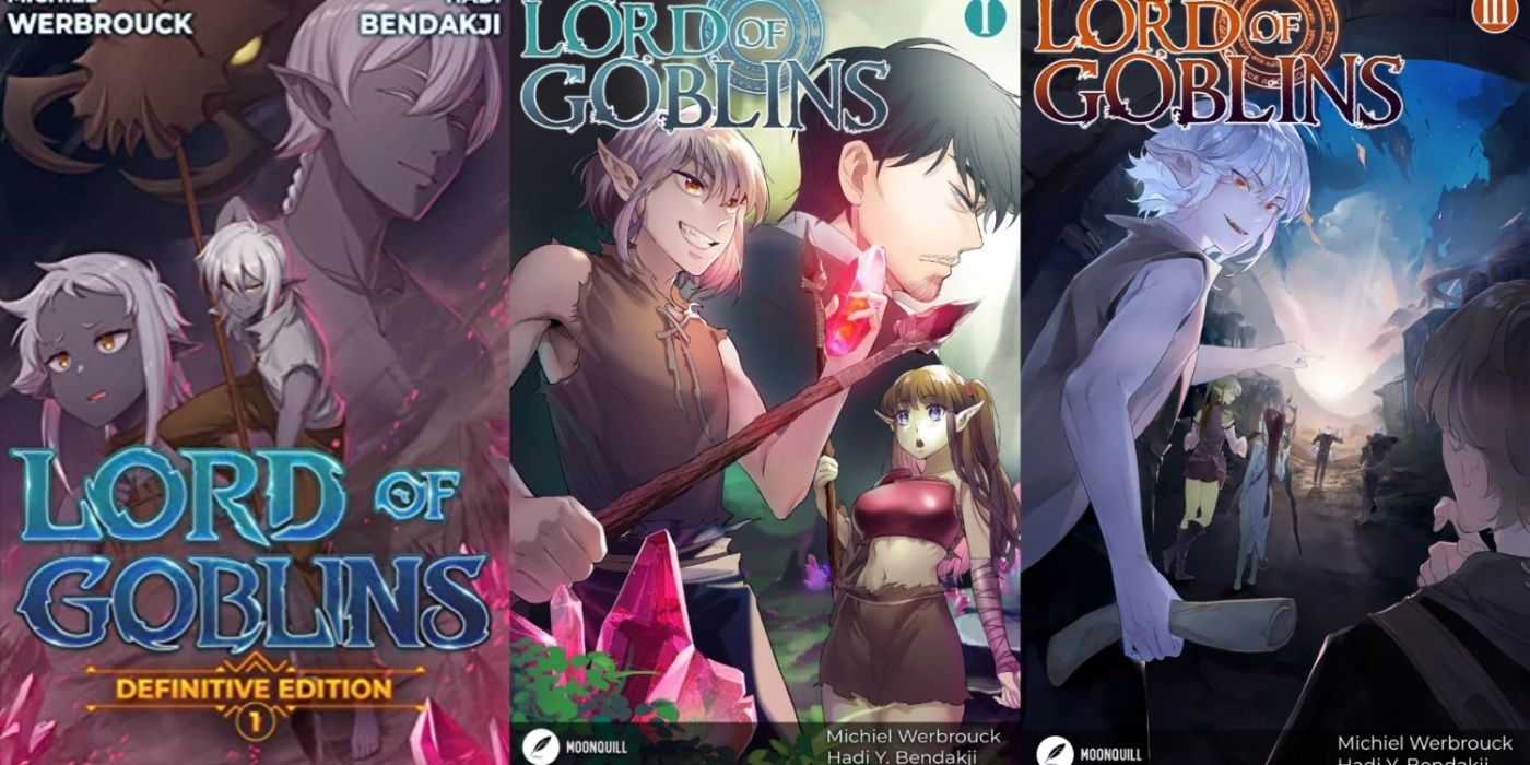 Imágenes de portada de Lord Of Goblins con portadas de diferentes volúmenes