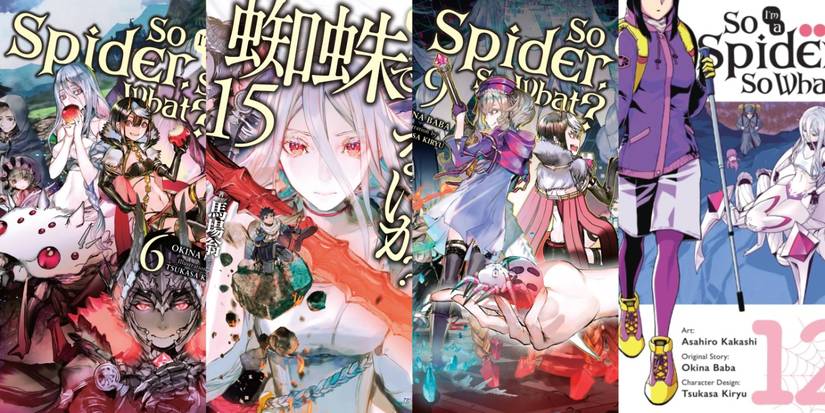 So I’m A Spider, So What? light novel cover