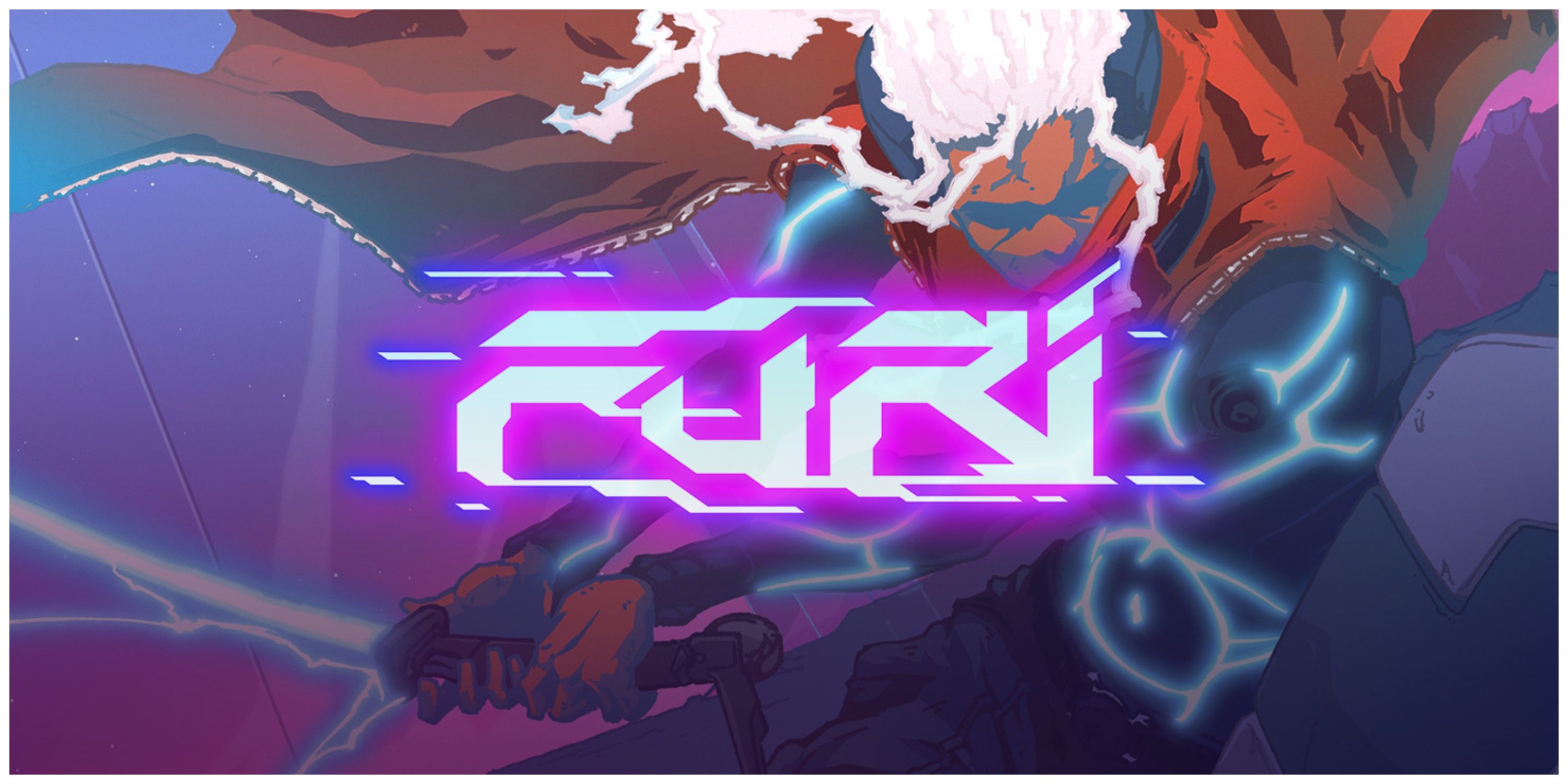 The title art for Furi