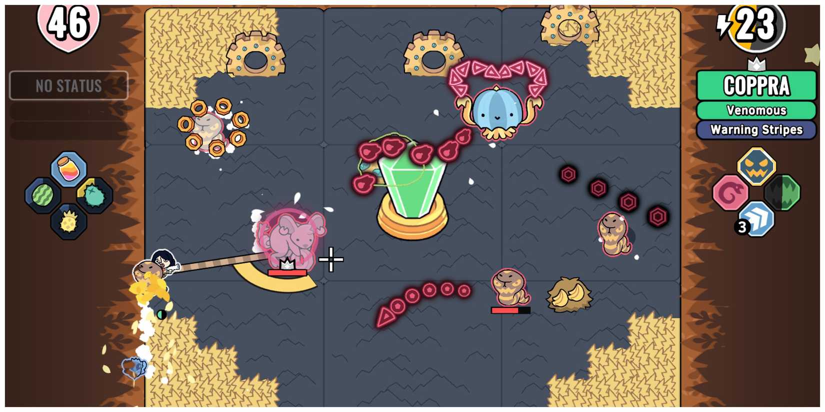 A gameplay screenshot from Patch Quest