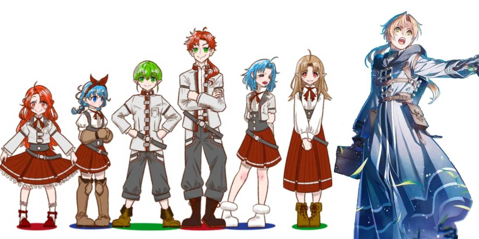 Rudeus Greyrat And 6 Children