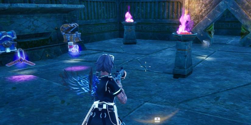 find flames at the southern ruin temple