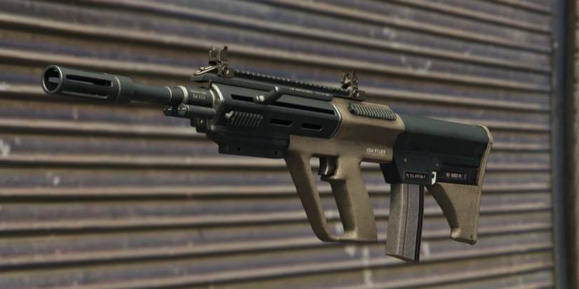 Worst GTA Online weapons that players should skip - Military Rifle 