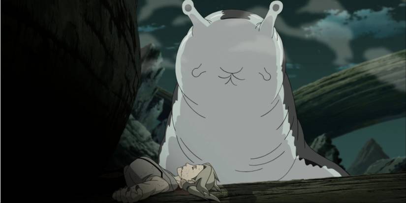 Katsuyu Trying To Save Tsunade During Naruto's 4th Ninja War