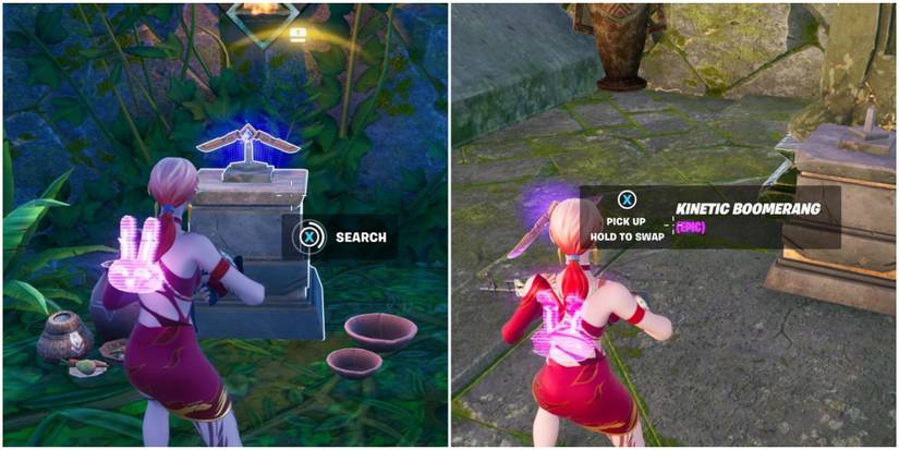 searching a kinetic boomerang stand for high rarity loot