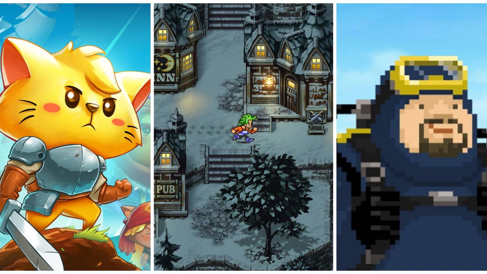 Cat Quest, Dave The Diver, and Octopath Traveler