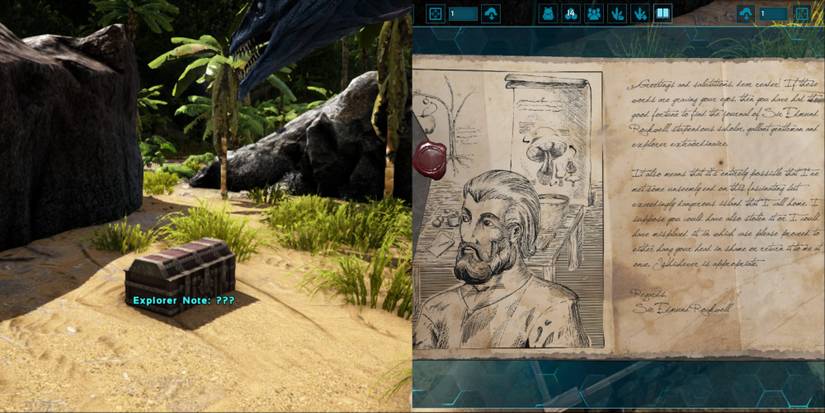 Explorer notes and lore