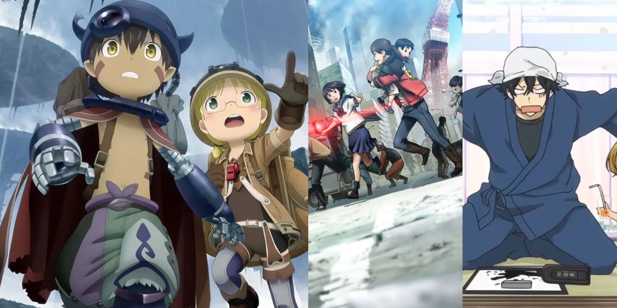 Made in abyss, Tokyo Magnitude and Barakamon