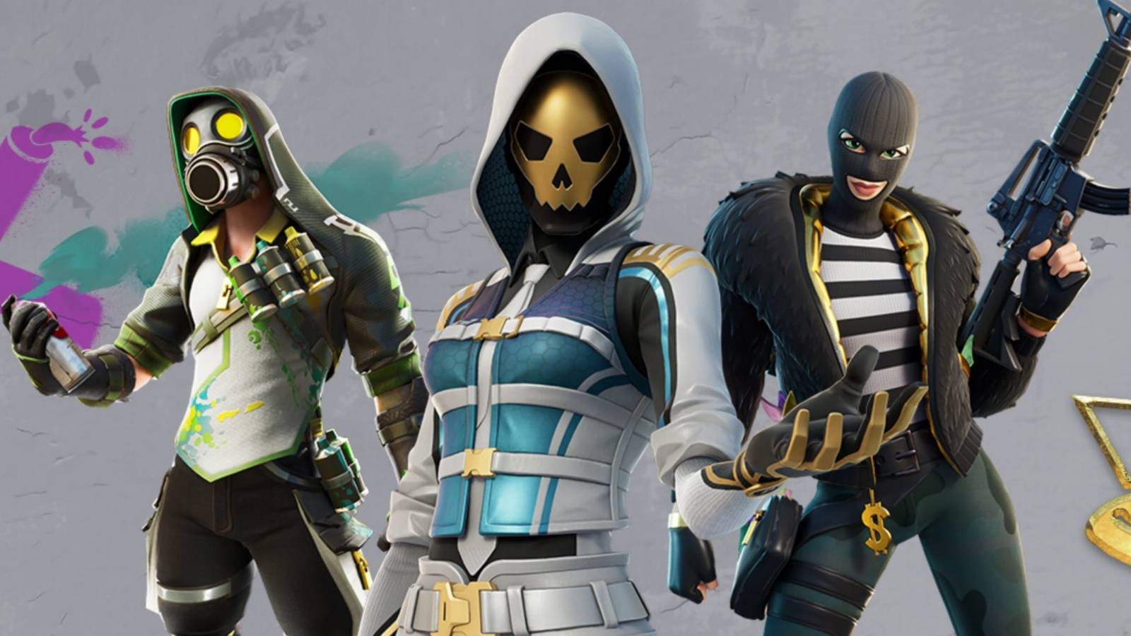heist event fortnite characters