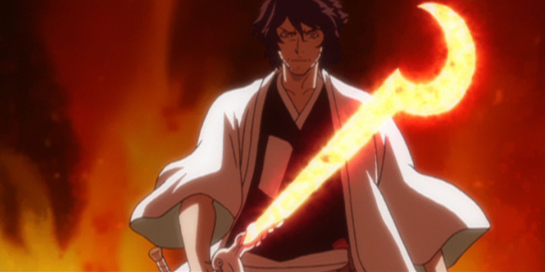 Shusuke Amagai Using Raika's Shikai In Bleach