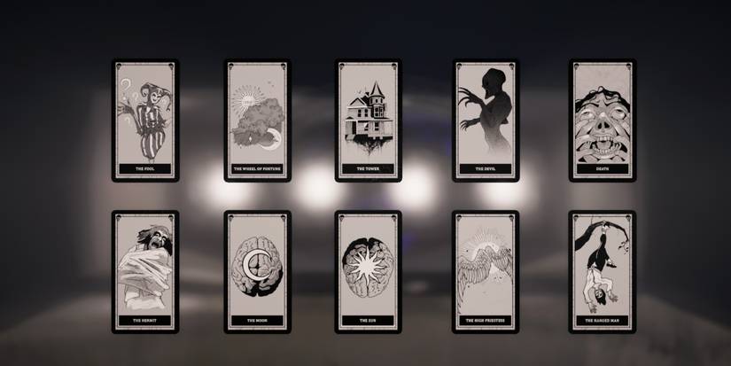 all tarot cards in phasmophobia