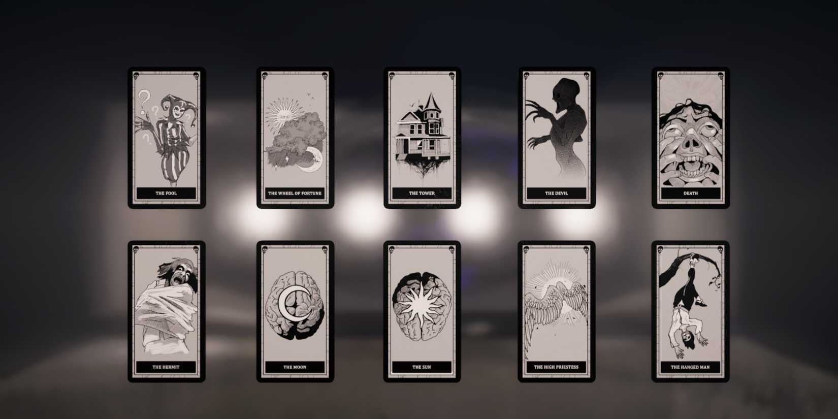 all tarot cards in phasmophobia