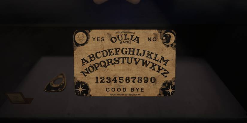 ouija board in Phasmophobia