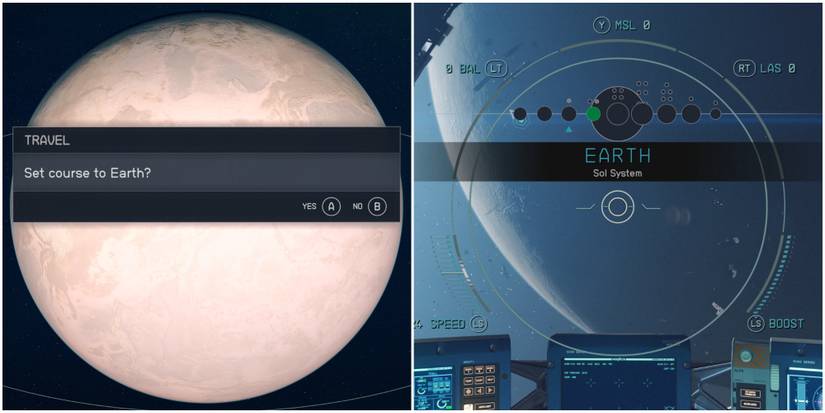 setting course to planet earth