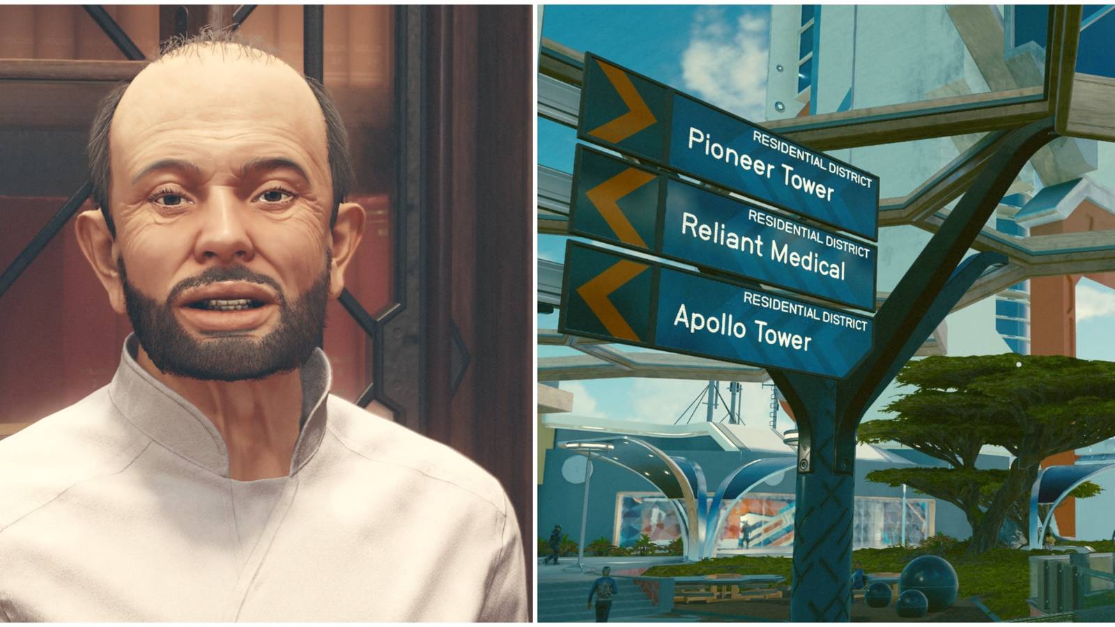 visiting parents at the pioneer tower