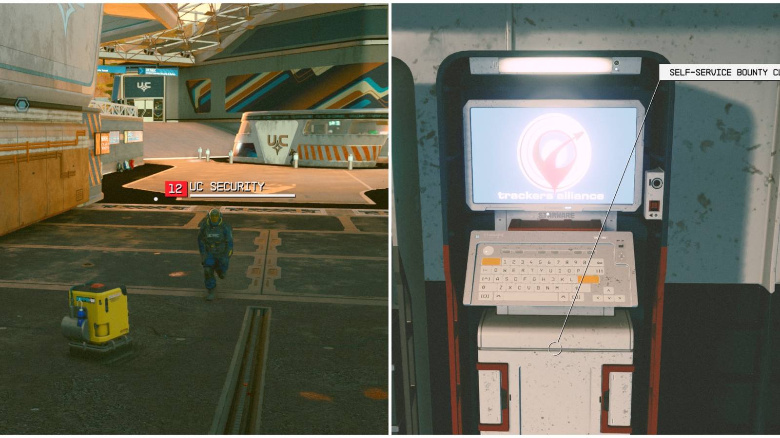 uc security hostile and self service bounty clearance